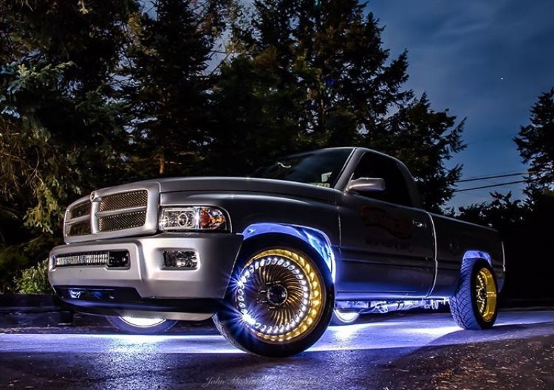 ORACLE LightingOracle Lighting LED Illuminated Wheel Rings White Double Row