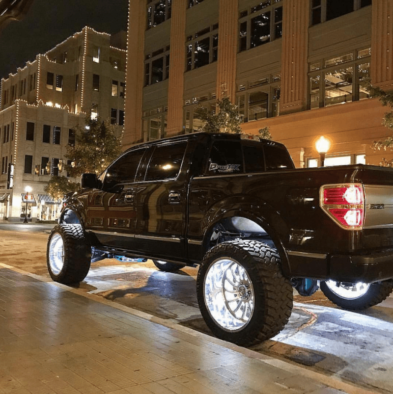 ORACLE LightingOracle Lighting LED Illuminated Wheel Rings White Double Row