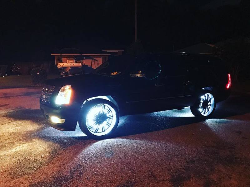 ORACLE LightingOracle Lighting LED Illuminated Wheel Rings White Double Row
