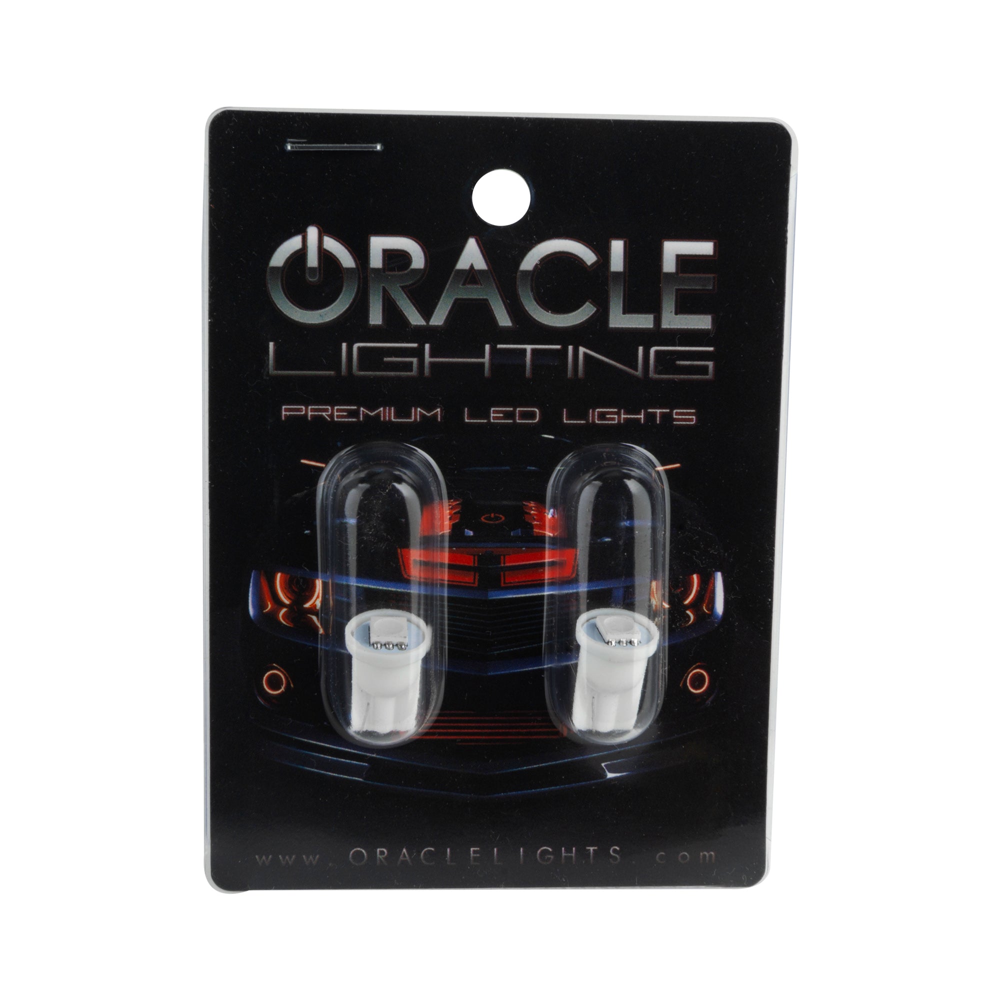 Oracle Lighting4806 - 005 - ORACLE T10 1 LED 3 - Chip SMD Bulbs (Pair) - Amber