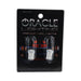 Oracle Lighting4806 - 005 - ORACLE T10 1 LED 3 - Chip SMD Bulbs (Pair) - Amber