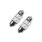 Oracle Lighting5203 - 002 - ORACLE 33MM 4 LED 3 - Chip Festoon Bulbs (Pair) - Blue