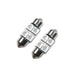 Oracle Lighting5203 - 002 - ORACLE 33MM 4 LED 3 - Chip Festoon Bulbs (Pair) - Blue