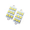 Oracle Lighting5209 - 001 - ORACLE 44MM 6 LED 3 Chip - Loop Festoon Bulbs (Pair) - White