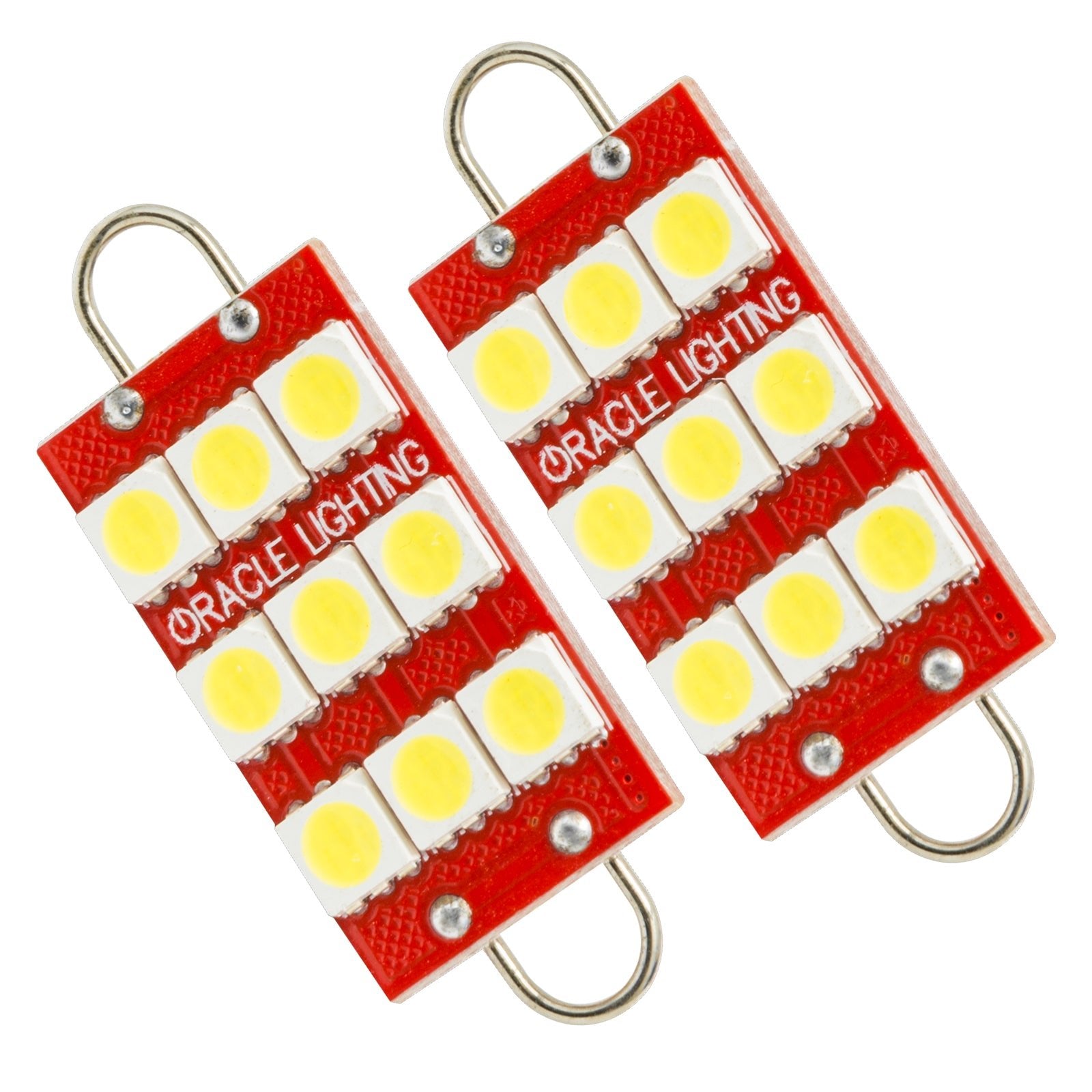 Oracle Lighting5209 - 001 - ORACLE 44MM 6 LED 3 Chip - Loop Festoon Bulbs (Pair) - White