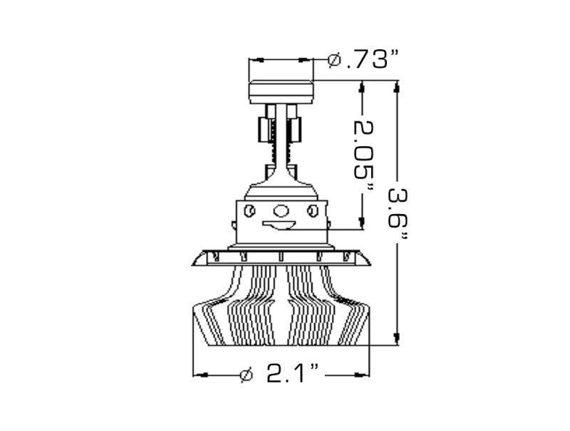 ORACLE LightingOracle Lighting H13 - 4000+ Lumen Light Bulb Conversion Kit High Low Beam Non - Projector