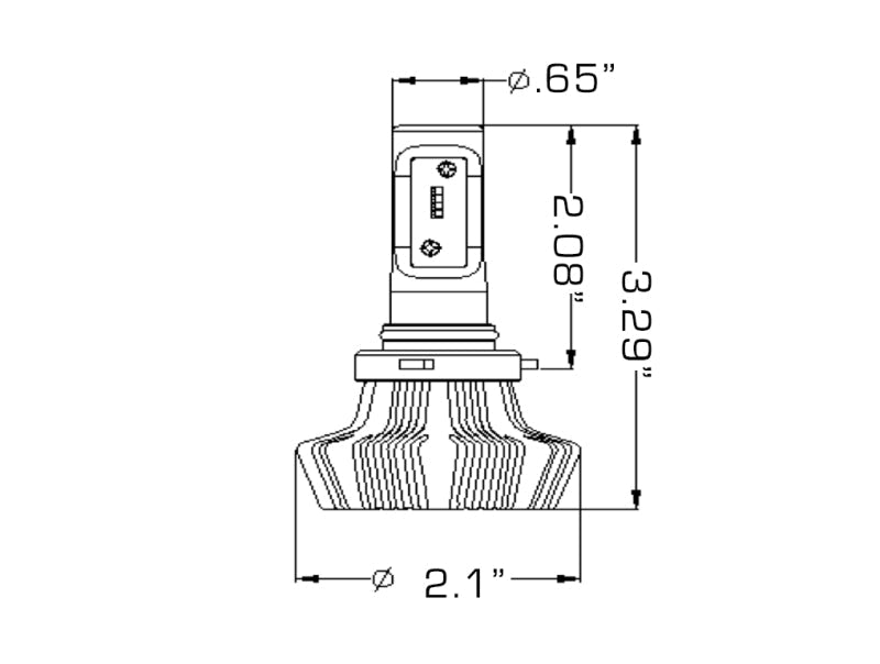 ORACLE LightingOracle 9006 4000 Lumen LED Headlight Bulbs (Pair) - 6000K