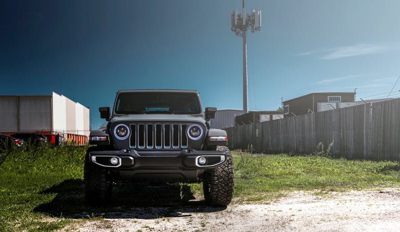 ORACLE LightingOracle Lighting 7" High Powered White LED Halo Headlight Kit | Fits Jeep Wrangler JL Gladiator JT