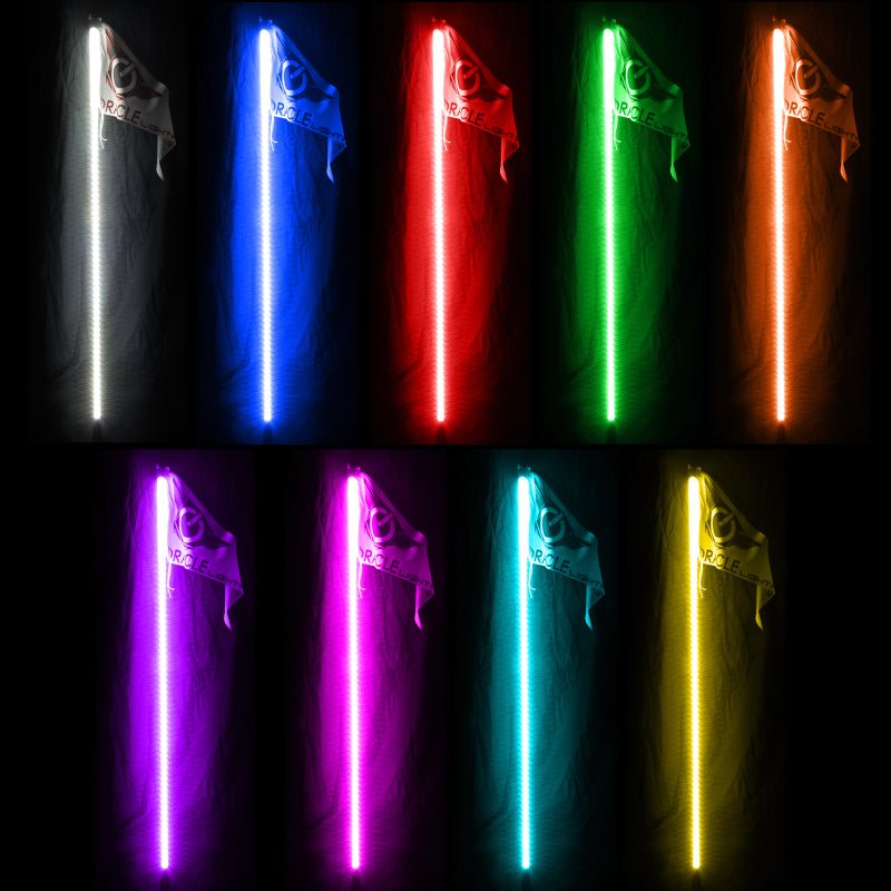ORACLE LightingOracle Off - Road 6ft LED Whip - ColorSHIFT