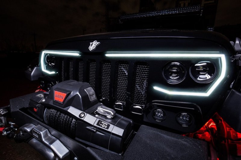 ORACLE LightingOracle VECTOR Series Full LED Grille - Jeep Wrangler JL/JT - NA