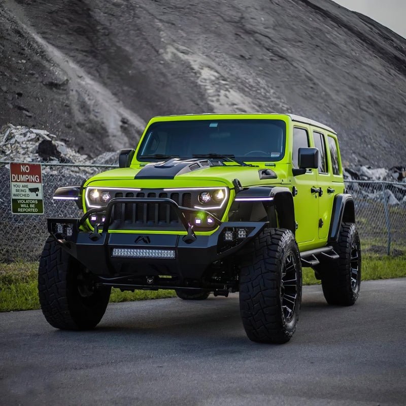 ORACLE LightingOracle VECTOR Series Full LED Grille - Jeep Wrangler JL/JT - NA