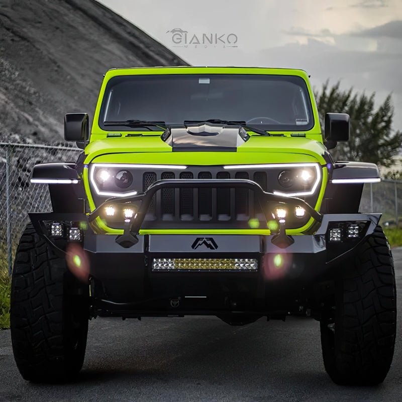 ORACLE LightingOracle VECTOR Series Full LED Grille - Jeep Wrangler JL/JT - NA