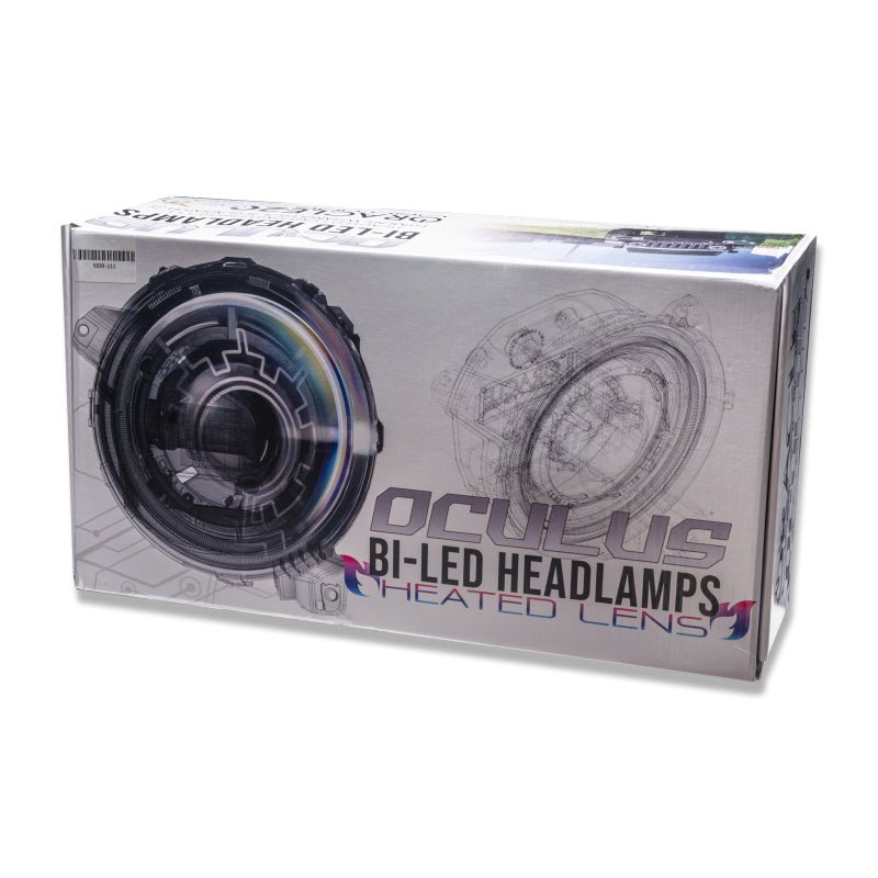 ORACLE LightingOracle Lighting 18 - 22 Jeep Wrangler JL / 20 - 22 Jeep Gladiator JT Oculus Bi - LED Projector Headlights