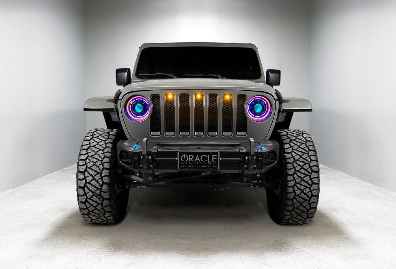 ORACLE LightingOracle Oculus Bi - LED Projector Headlights for Jeep JL/Gladiator JT - ColorSHIFT 2
