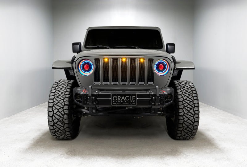 ORACLE LightingOracle Oculus Bi - LED Projector Headlights for Jeep JL/Gladiator JT - ColorSHIFT 2