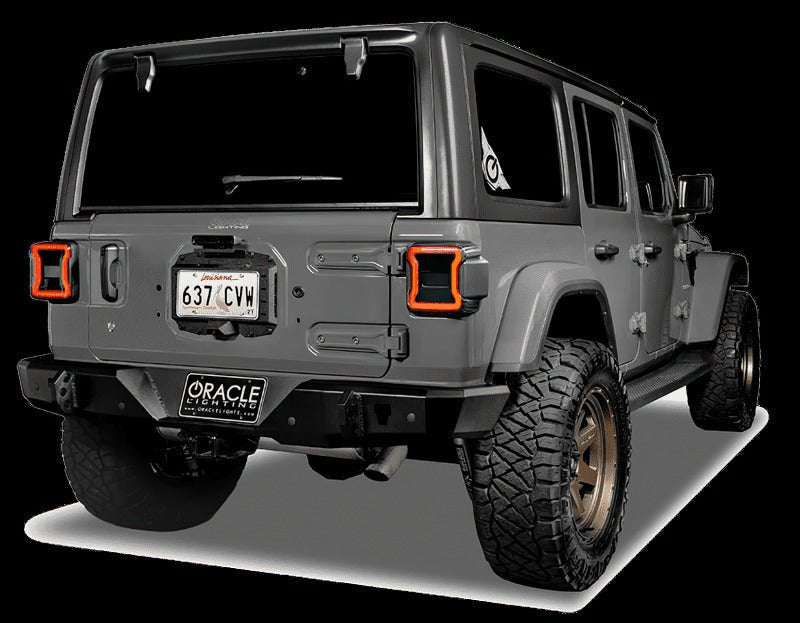 ORACLE LightingOracle Lighting Black Series LED Tail Lights | Fits 2018 - 2020 Jeep Wrangler JL