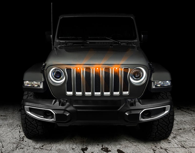 ORACLE LightingOracle Pre - Runner Style LED Grille Kit for Jeep Wrangler JL - Amber