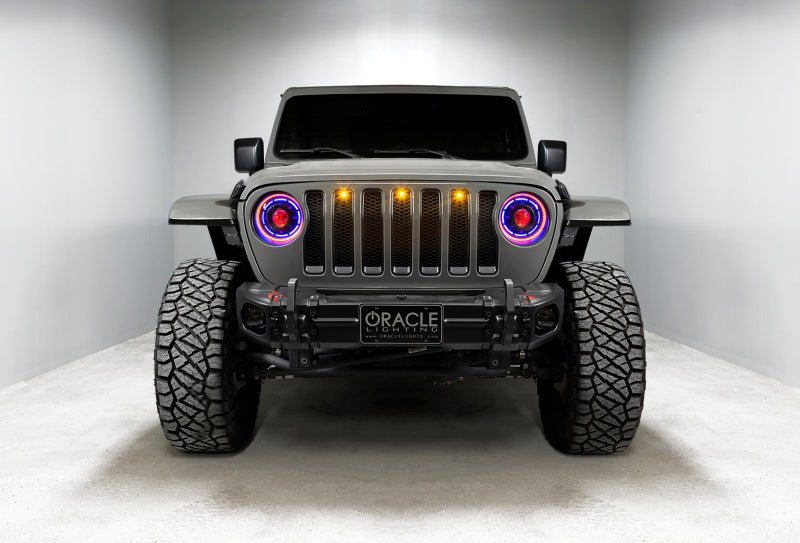 ORACLE LightingOracle Pre - Runner Style LED Grille Kit for Jeep Gladiator JT - Amber