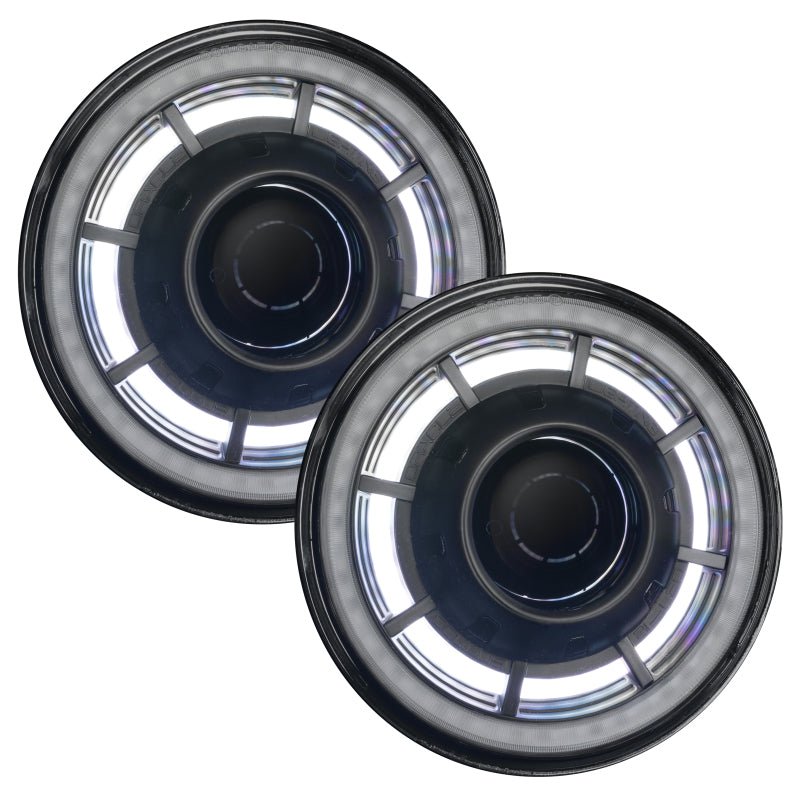 ORACLE LightingORACLE Lighting 07 - 18 Jeep Wrangler JK Oculus 7in. ColorSHIFT Bi - LED Projector Headlights