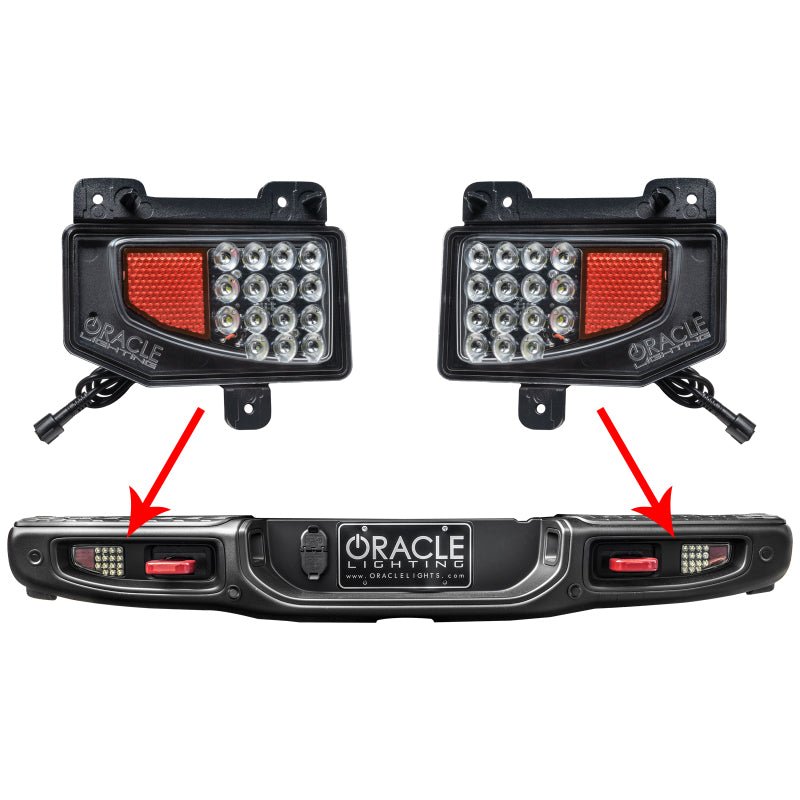 ORACLE LightingOracle Lighting Rear Bumper LED Reverse Lights | Fits Jeep Gladiator JT