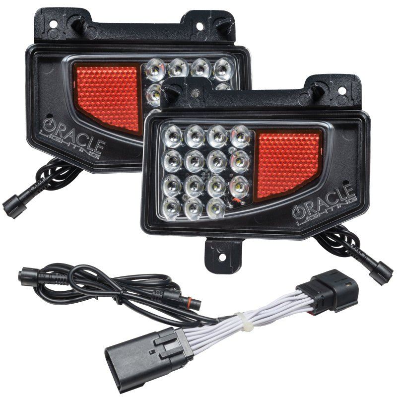 ORACLE LightingOracle Lighting Rear Bumper LED Reverse Lights With Plug And Play Harness | Fits Jeep Gladiator JT