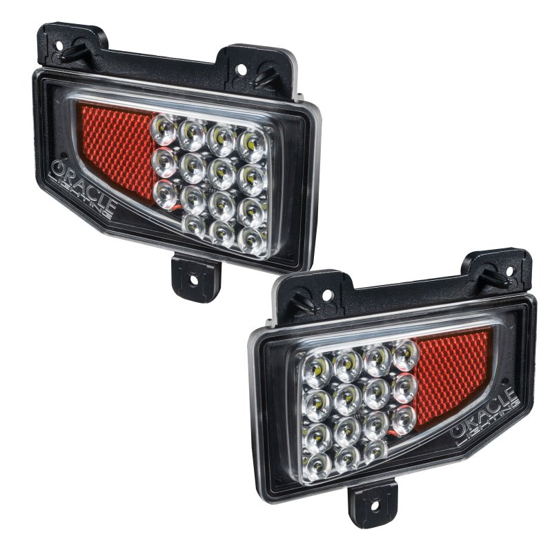 ORACLE LightingOracle Lighting Rear Bumper LED Reverse Lights With Plug And Play Harness | Fits Jeep Gladiator JT