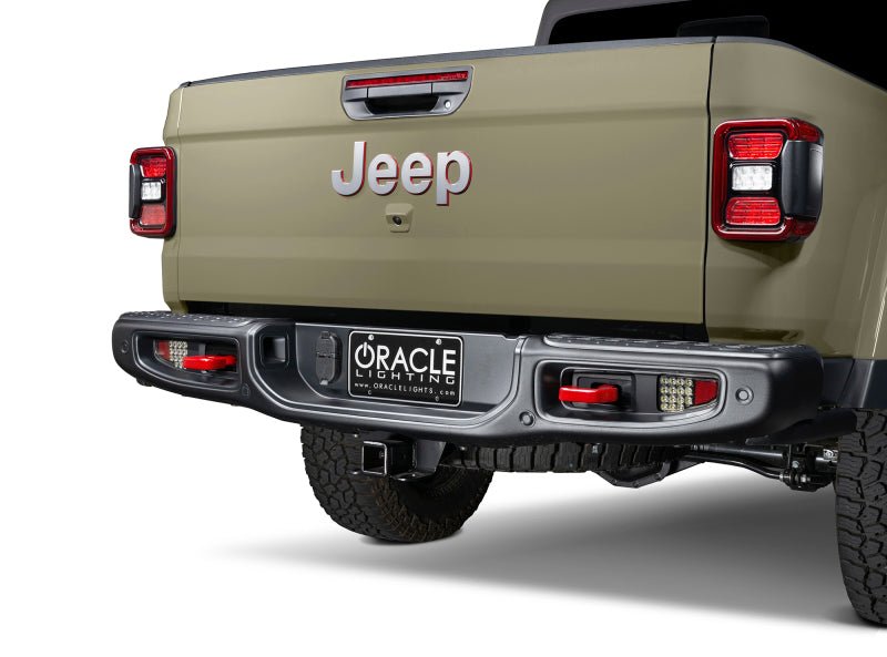 ORACLE LightingOracle Lighting Rear Bumper LED Reverse Lights With Plug And Play Harness | Fits Jeep Gladiator JT
