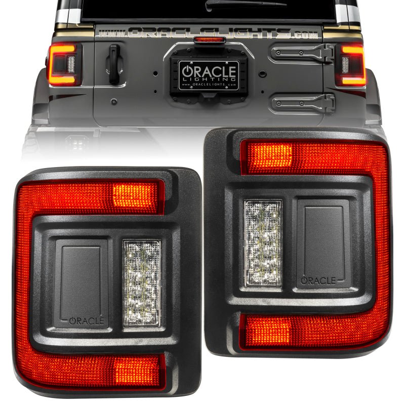 ORACLE LightingOracle Flush Mount LED Tail Light Tinted | Fits 2018 - 2024 Jeep Wrangler Rubicon Sport