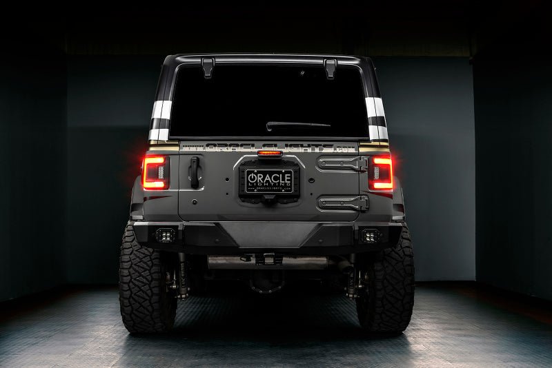 ORACLE LightingOracle Flush Mount LED Tail Light Tinted | Fits 2018 - 2024 Jeep Wrangler Rubicon Sport