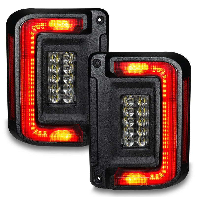 ORACLE LightingOracle Lighting Jeep Wrangler JK Flush Mount LED Tail Lights