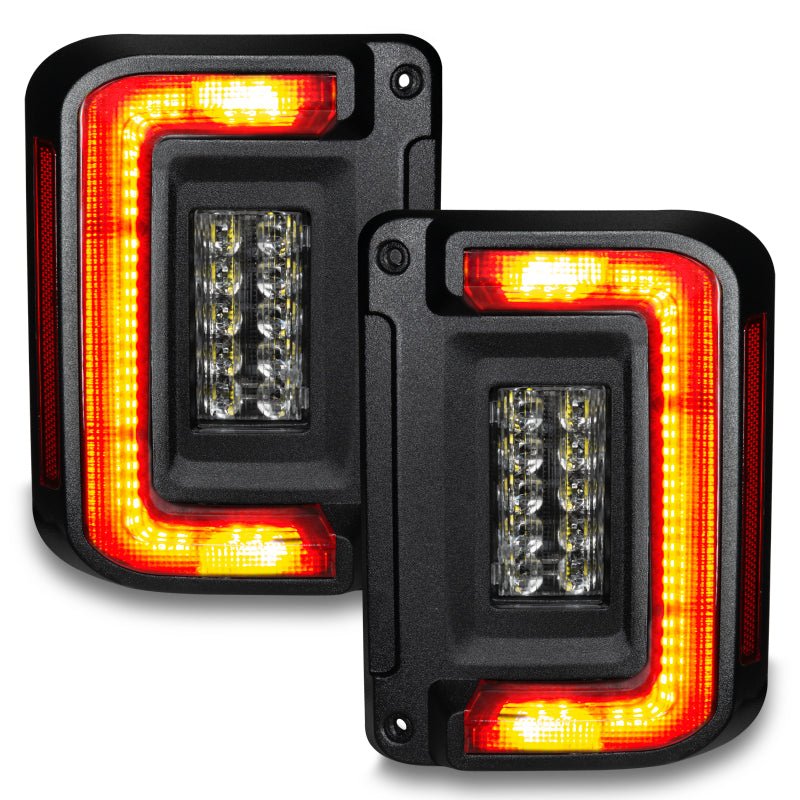 ORACLE LightingOracle Lighting Jeep Wrangler JK Flush Mount LED Tail Lights