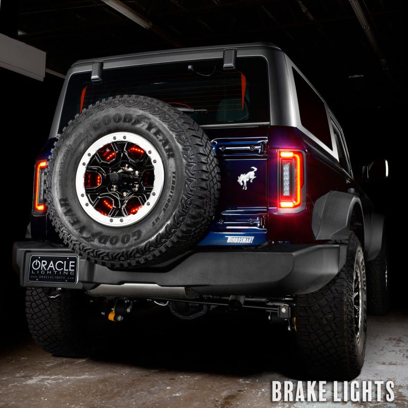 ORACLE LightingOracle Lighting Flush Style Lensless LED Tail Lights | Fits 2021 - 2024 Ford Bronco