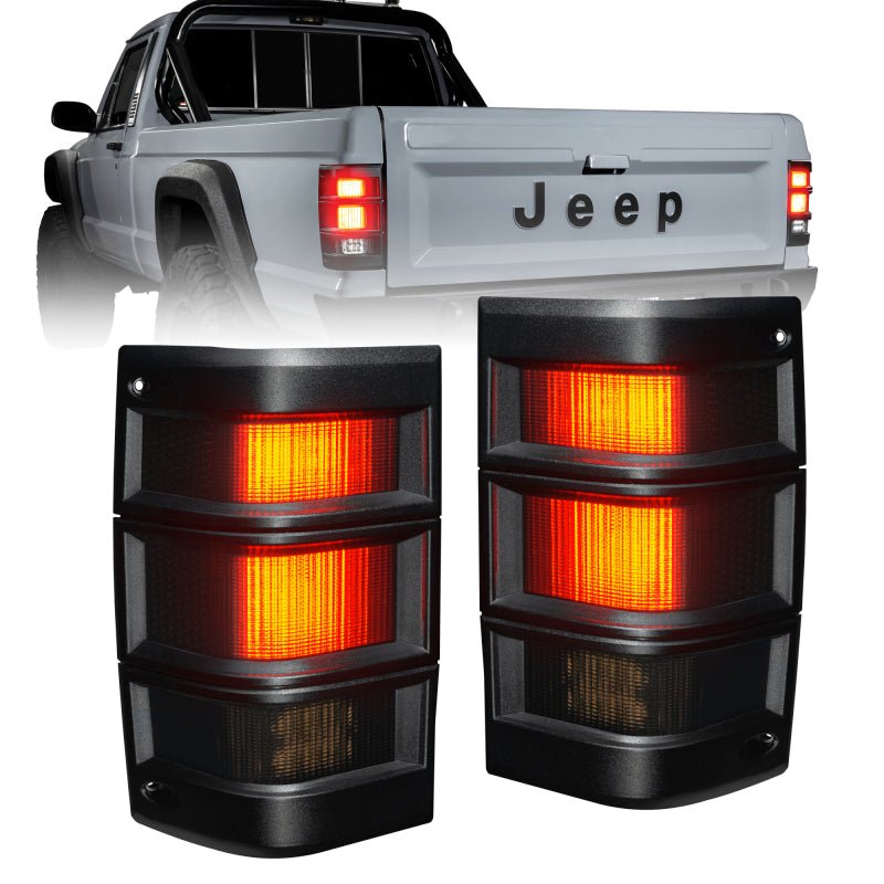 ORACLE LightingORACLE Lighting LED Tinted Lens Tail Lights | Fits 1986 - 1992 Jeep Comanche MJ