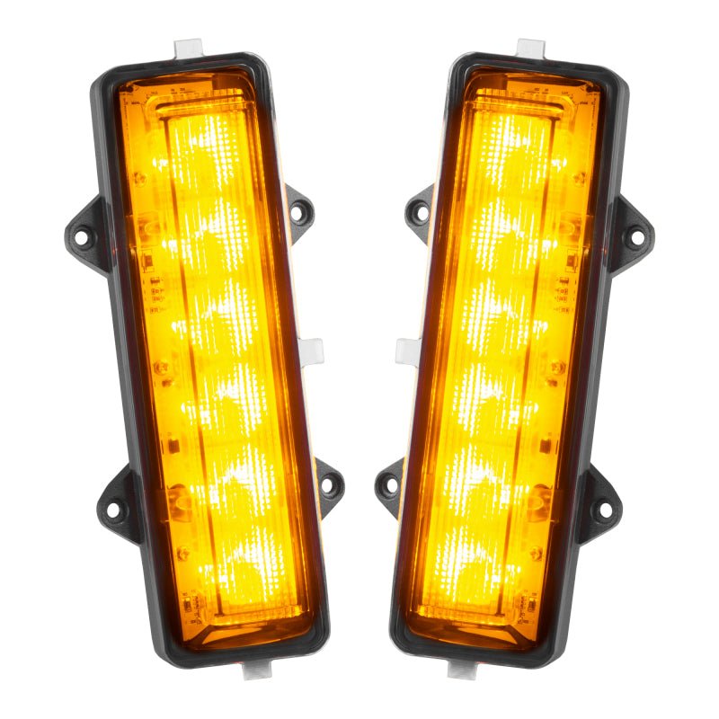 ORACLE LightingOracle Lighting 21 - 23 Ford Bronco Dual Function Reverse LED Modules Flush Tail Light - Amber/White