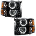 ORACLE Lighting7105 - 001 - 2007 - 2013 Chevrolet Silverado SMD HL - Black - Round Style