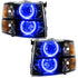 ORACLE Lighting7105 - 002 - 2007 - 2013 Chevrolet Silverado SMD HL - Black - Round Style