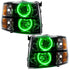 ORACLE Lighting7105 - 004 - 2007 - 2013 Chevrolet Silverado SMD HL - Black - Round Style