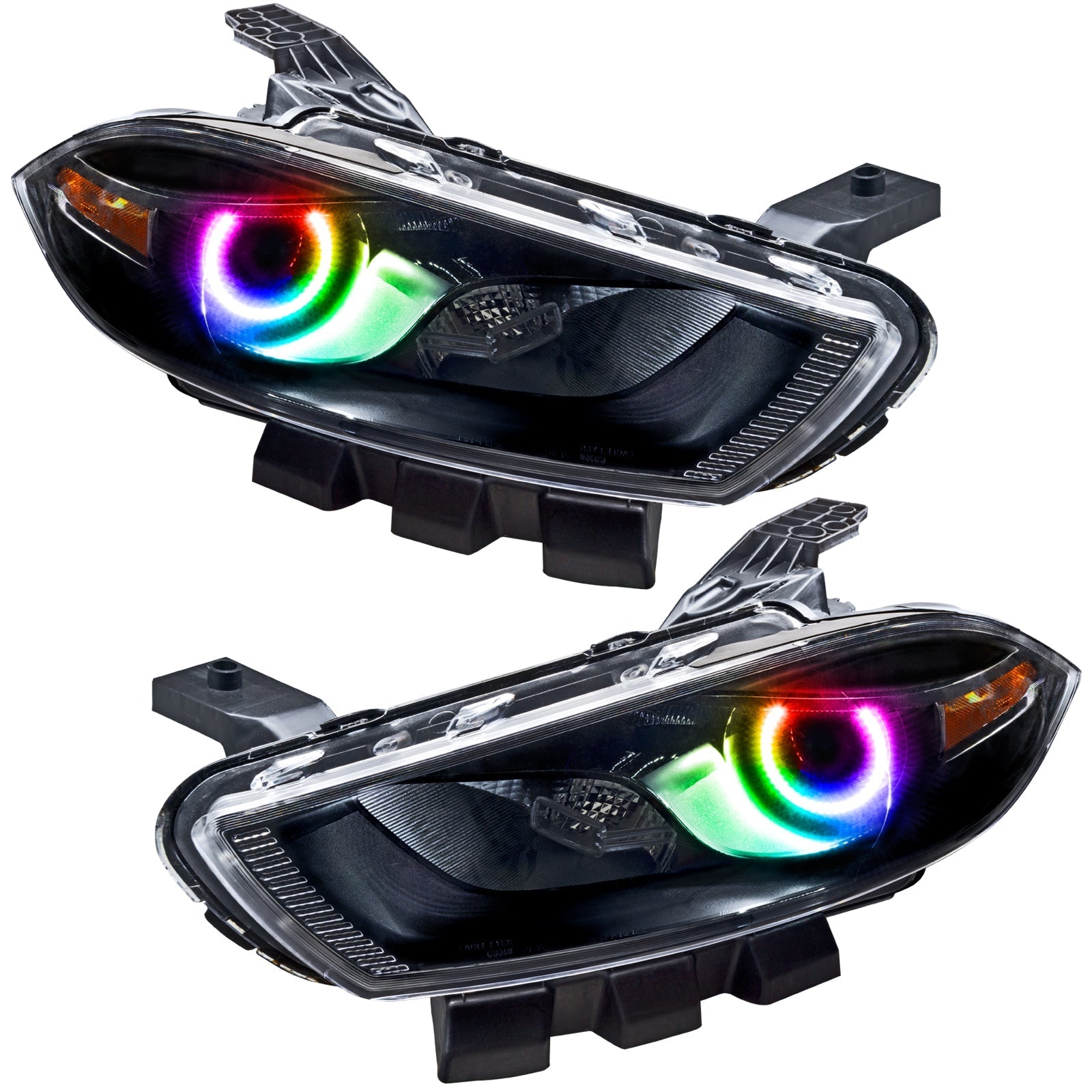ORACLE Lighting7142 - 334 - 2013 - 2014 Dodge Dart (HID Style) SMD HL - Black