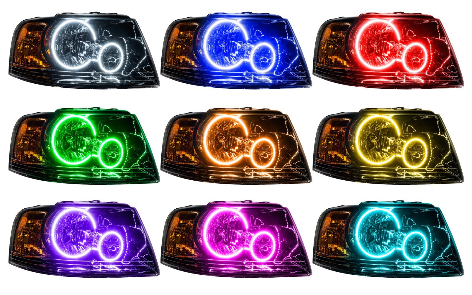 ORACLE Lighting7154 - 330 - 2003 - 2006 Ford Expedition SMD HL - Black