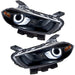 ORACLE Lighting7169 - 001 - 2013 - 2016 Dodge Dart SMD HL - Black - Halogen