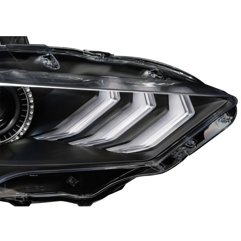 ORACLE LightingOracle Lighting 18 - 23 Ford Mustang Dynamic ColorSHIFT LED Headlights - Black Series