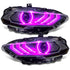 ORACLE LightingOracle Lighting 18 - 23 Ford Mustang Dynamic ColorSHIFT LED Headlights - Black Series