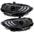 ORACLE LightingOracle Lighting 18 - 23 Ford Mustang Dynamic ColorSHIFT LED Headlights - Black Series
