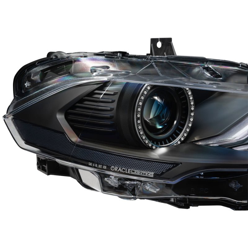 ORACLE LightingOracle Lighting 18 - 23 Ford Mustang Dynamic ColorSHIFT LED Headlights - Black Series