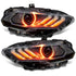 ORACLE LightingOracle Lighting 18 - 23 Ford Mustang Dynamic ColorSHIFT LED Headlights - Black Series