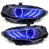 ORACLE LightingOracle Lighting 18 - 23 Ford Mustang Dynamic ColorSHIFT LED Headlights - Black Series