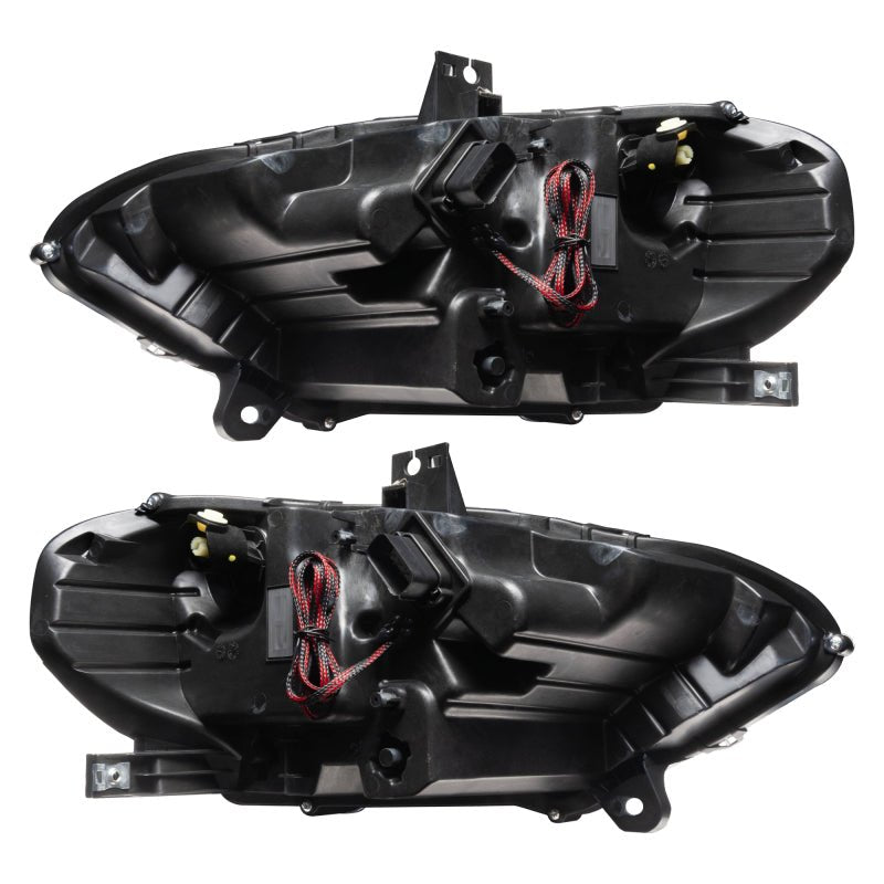 ORACLE LightingOracle Lighting 18 - 23 Ford Mustang Dynamic ColorSHIFT LED Headlights - Black Series