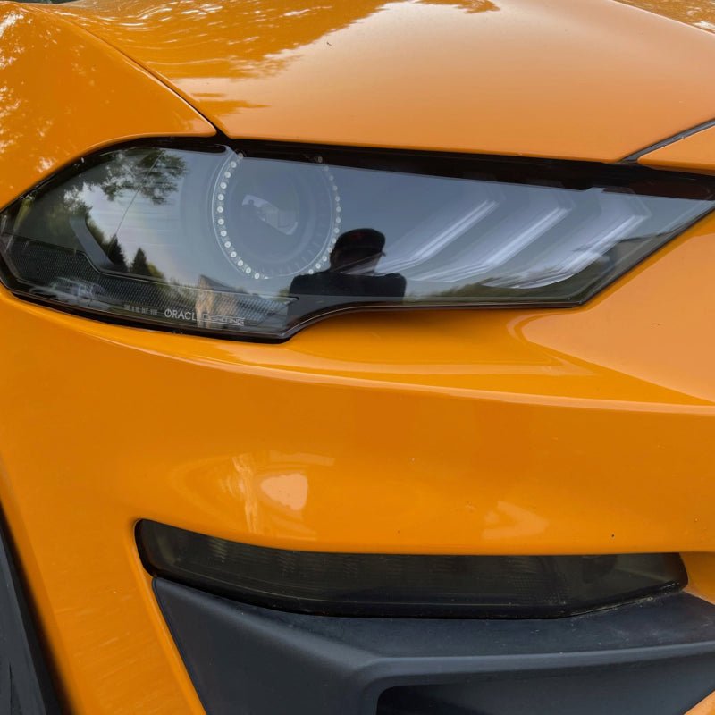 ORACLE LightingOracle Lighting 18 - 23 Ford Mustang Dynamic ColorSHIFT LED Headlights - Black Series