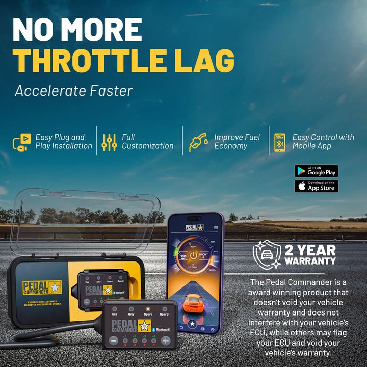 Pedal CommanderPedal Commander Throttle Response Controller For 2019+ RAM 1500 5th Gen 3.0L Diesel - 3.6L - 5.7L - 6.2L