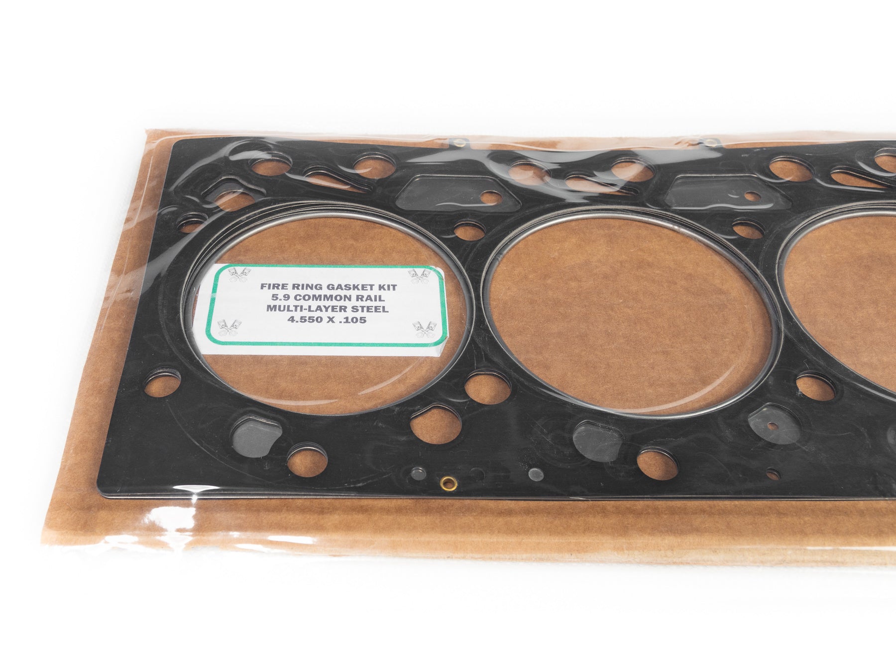 Power Stroke ProductsPowerStroke Product Loaded Cylinder Head Valve Springs And Fire - Ring Includes Gasket | Fits 2003 - 2007 Dodge Cummins 5.9L